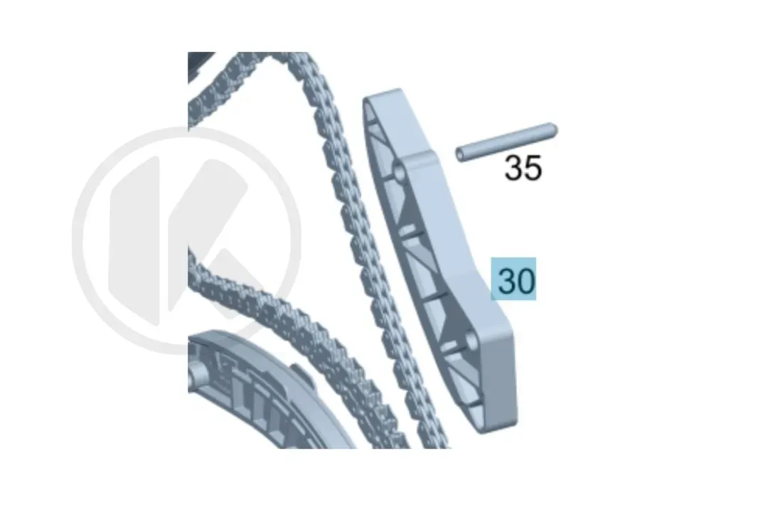CHAIN SLIDING RAIL
